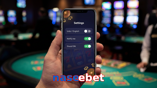 Game list for Naseebet app section